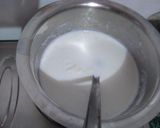 A picture of step 1 of Kesar, pista kheer.