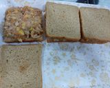 A picture of step 5 of Chicken and veg cheese grilled sandwiches.