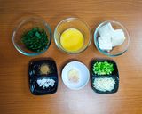 Foto langkah ke 1 dari resep Snack MPASI Perkedel Tahu Bayam.