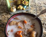 A picture of step 2 of Banana and Sweet Potato Coconut Dessert (Chè Chuối Khoai Lang).