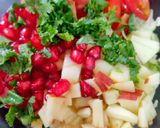 A picture of step 1 of Fruity salad.