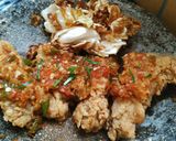 Foto langkah ke 7 dari resep Ayam Krispi Geprek Sambal Bawang.