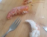 A picture of step 3 of Octopus and Jumbo Shrimp Paella.