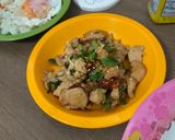รูปขั้นตอนการทำที่ 5 ของ อกไก่ผัดพริกเกลือ