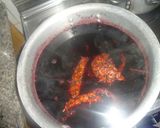 A picture of step 1 of Zobo drink.