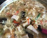 Foto langkah ke 8 dari resep Gulai nangka muda ayam pedas.
