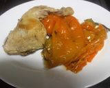 Foto del paso 6 de la receta: Contramuslos de pollo con pimientos italiamos