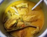 Foto langkah ke 5 dari resep Sayur Santan Tahu Gembos Ceker.