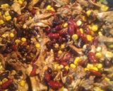 A picture of step 9 of Chicken, Beans and Corn.