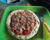 Foto langkah ke 8 dari resep Pizza rumahan pake teflon 😘.