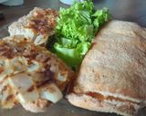 Foto del paso 8 de la receta: Canapé fácil y rápido con pan casero integral y cebolla