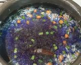 A picture of step 5 of Blue Veg Pulao.