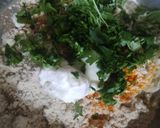 A picture of step 1 of Sorghum+ dudhi mini uttapam.