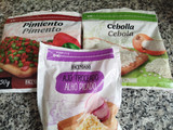 Crema de arroz con calabacín y patatas