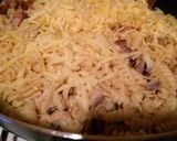 Szalonnás-csirkés tészta recept fázis 3 fotója