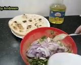 A picture of step 2 of Crispy Fry Besan Roti Recipe.