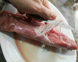 Foto del paso 1 de la receta: Solomillo de cerdo al brandy con tomates secos