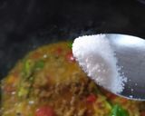 A picture of step 4 of Turai qeema Hara masala ♥️.