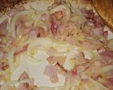 Foto del paso 3 de la receta: Fideos con jamón, cebolla, huevo