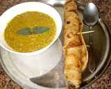 A picture of step 11 of Brown chapati #4 weekchallange#Authour marathon.