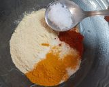 A picture of step 8 of Boil aloo besan ka pakoda.