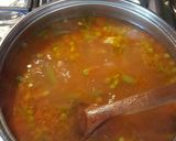 Foto del paso 5 de la receta: Sopa de estrellitas con pollo y espinacas