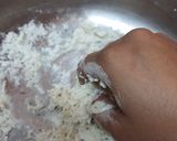A picture of step 3 of Chatpati papdi.
