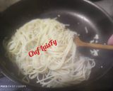 Foto del paso 4 de la receta: Pasta al aglio e olio. (Ajo y aceite)... LuisFy.