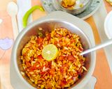 A picture of step 3 of Kurkuri Mathri Chaat 🎉🎉.