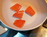 Foto langkah ke 2 dari resep Salmon Mentai Air Fryer.