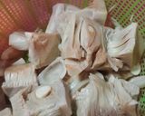 Foto langkah ke 2 dari resep Santenan gori dan telur puyuh.