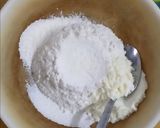 Foto langkah ke 3 dari resep Bolu Pisang Kukus.