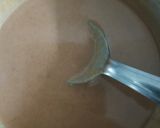 A picture of step 2 of Chocolate Biscuit cake.