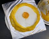 A picture of step 10 of Rose Mango Cake.