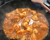 A picture of step 2 of Pasta with spiced monkfish.