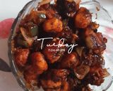 A picture of step 9 of Paneer Chilli.