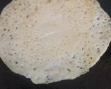 A picture of step 3 of Ghawan with Peanut Chutney.