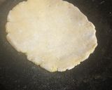 A picture of step 2 of Makke di Roti.