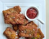 Gambar langkah 7 resipi Hash Browns.