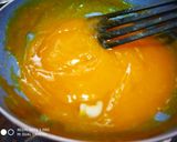A picture of step 3 of Custard Powder Burfi.