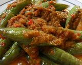 Foto langkah ke 3 dari resep Tumis Terong Terasi.