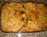 صورة لخطوة 5 من وصفة روز بالخضار في الفرن