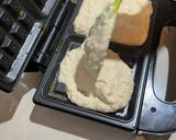 Foto langkah ke 3 dari resep Cheese waffle.