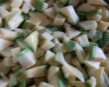 A picture of step 1 of Tangy Spicy Mango pickle.