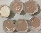 Foto langkah ke 3 dari resep Bolu Kukus Mekar Cokelat.
