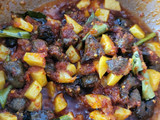 Sambal goreng Ati Sapi kentang dgn santan