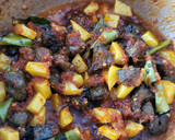 Foto langkah ke 3 dari resep Sambal goreng Ati Sapi kentang dgn santan.