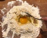 A picture of step 2 of Easy Fresh Tagliatelle.