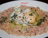 Foto del paso 4 de la receta Puré de patata con huevo y surimi rallado