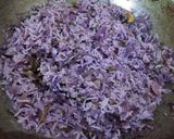 A picture of step 4 of Purple Pulao.
